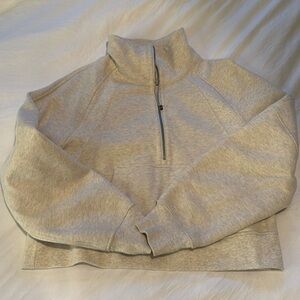 Scuba oversized half zip hoodie lululemon